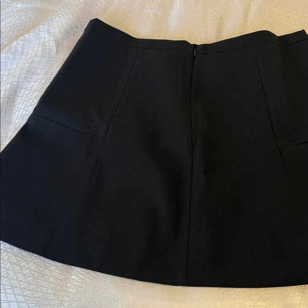 J. Crew Elegant Black Mini Skirt
